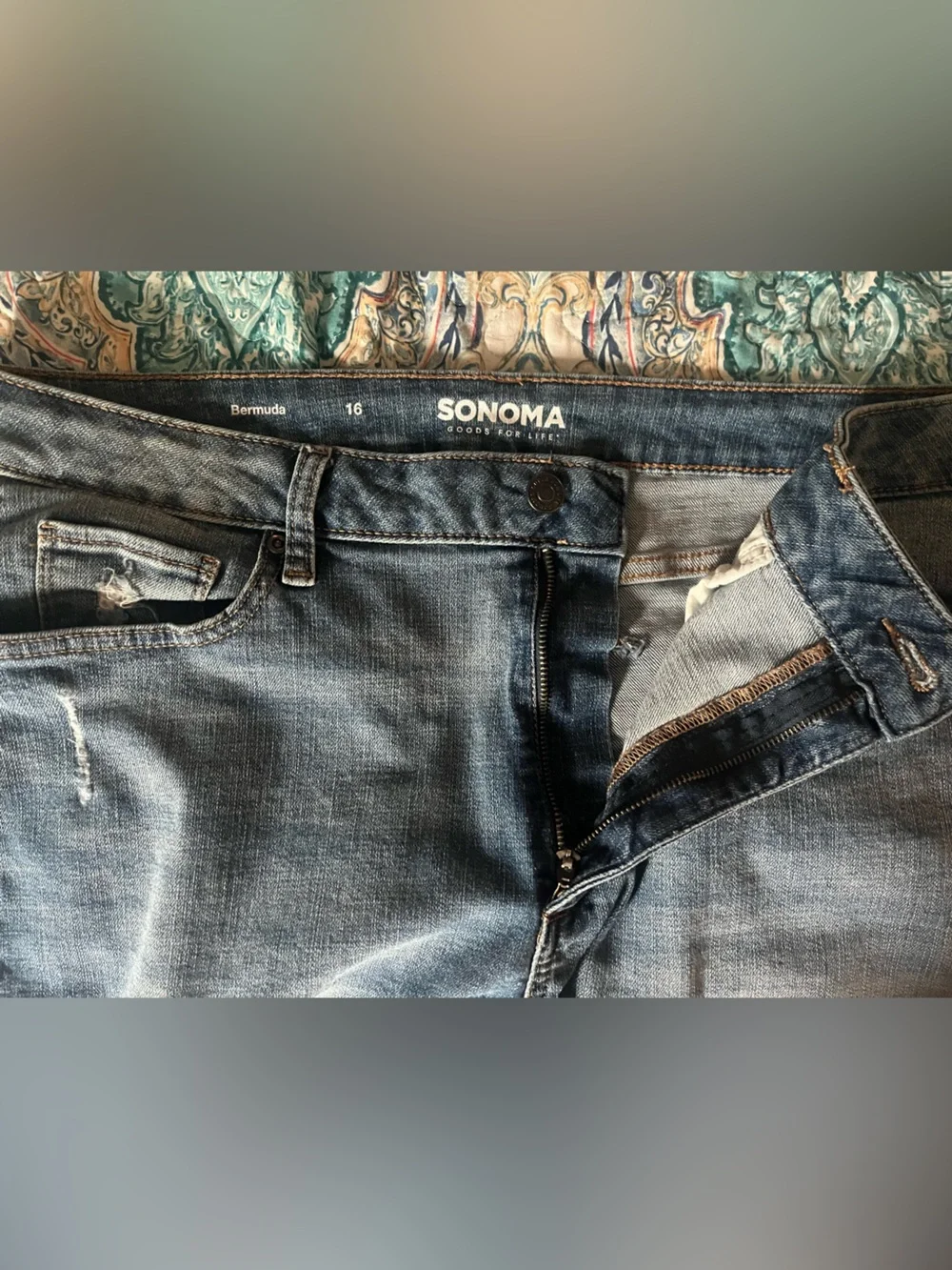 Size 16 Sonoma  Denim Shorts